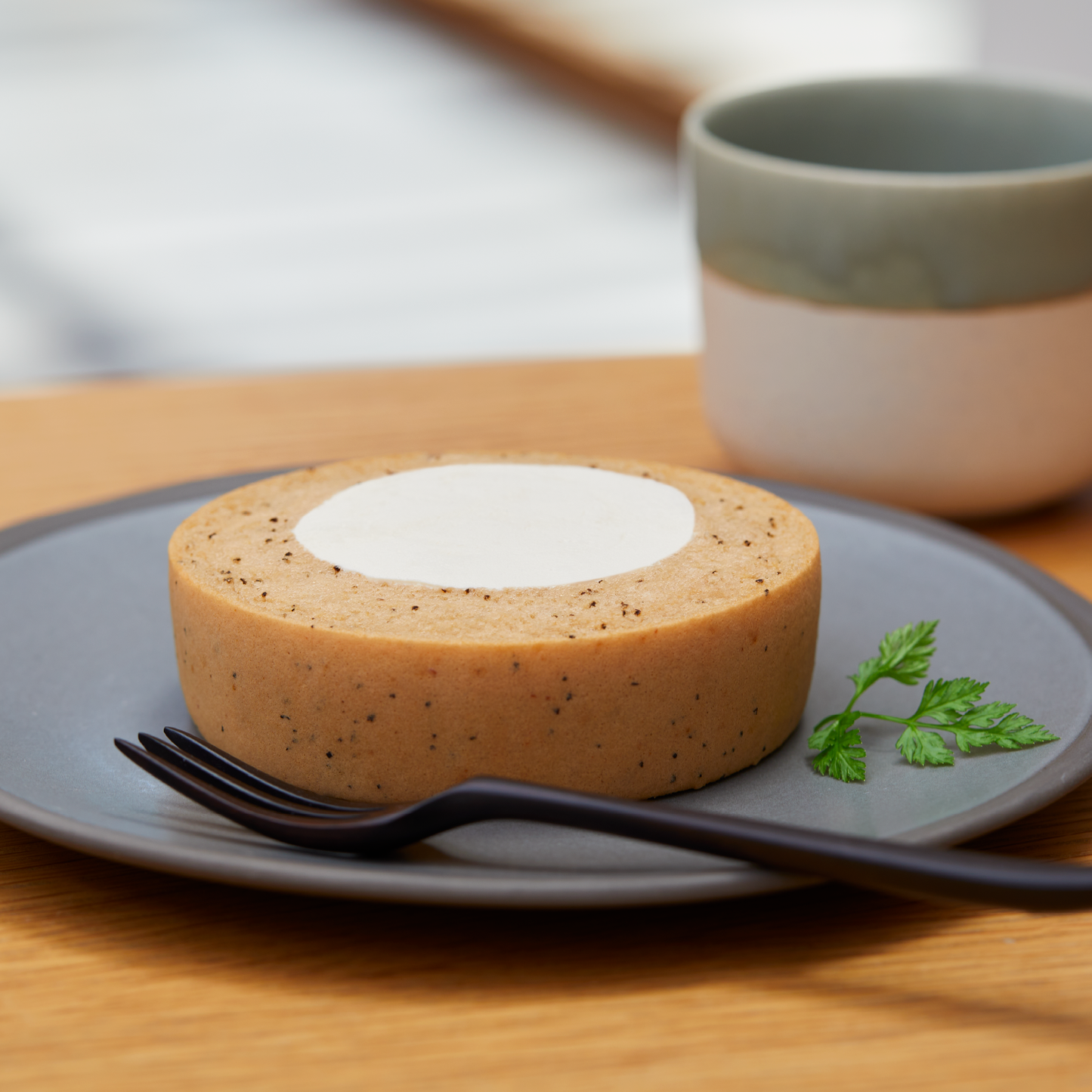 ふんわりロールケーキ豆乳クリーム仕立て アールグレイ