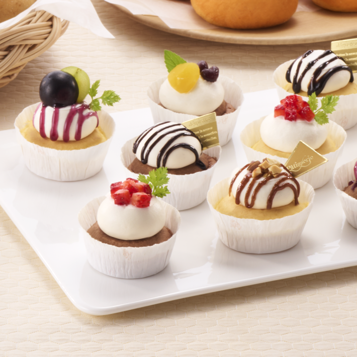 植物生まれの豆乳クリームカップケーキ ココア(10個入り)