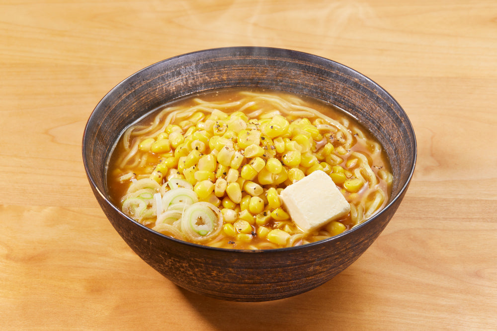 コーン爆盛りベジみそラーメン