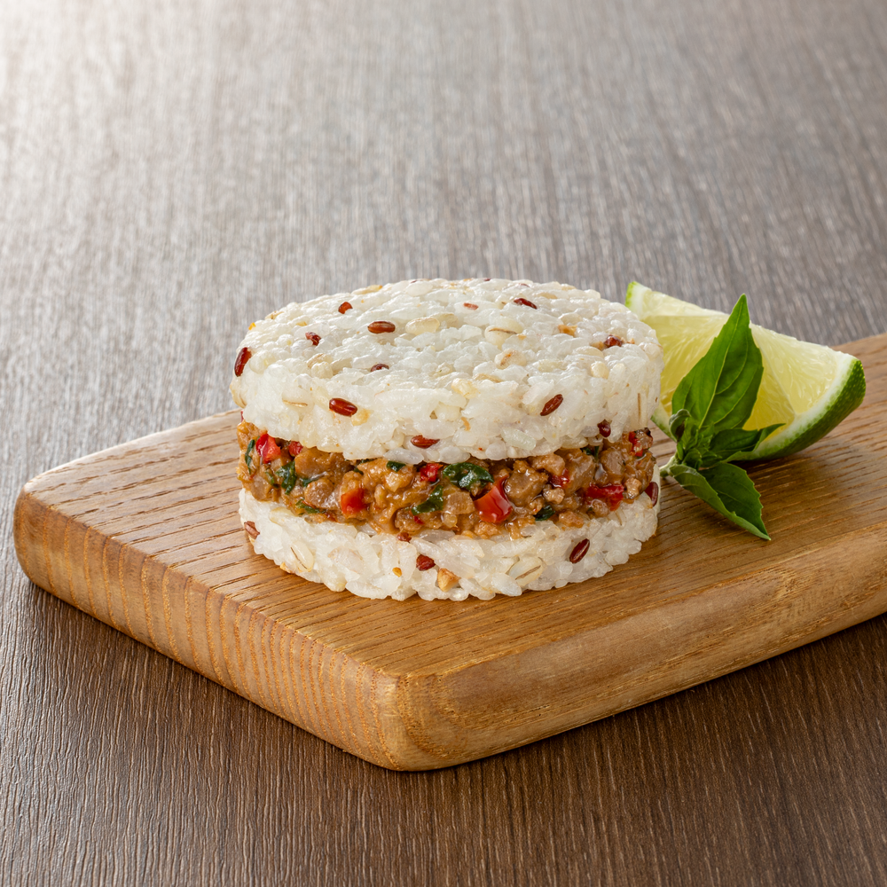 雑穀ライスバーガー ガパオライス味