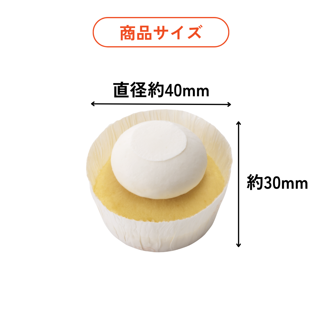 植物生まれの豆乳クリームカップケーキ（10個入り）