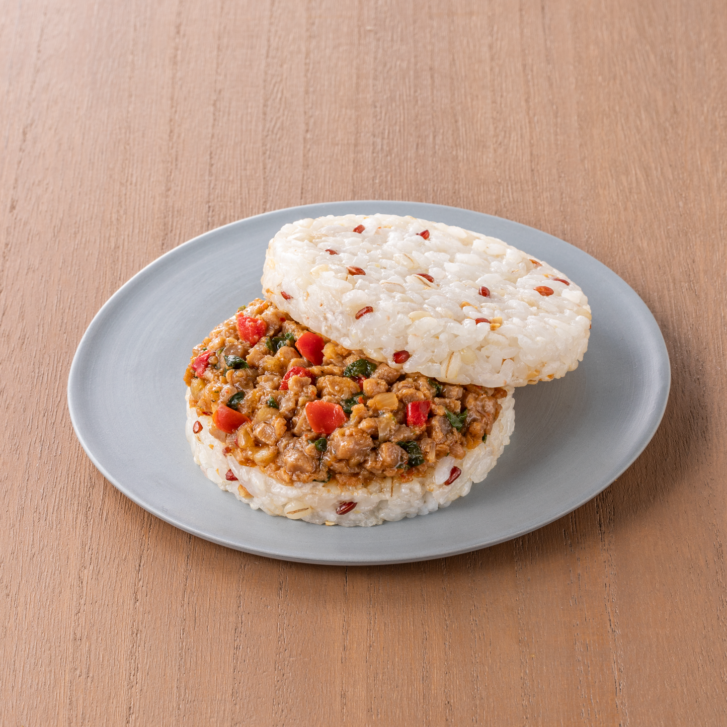 雑穀ライスバーガー ガパオライス味