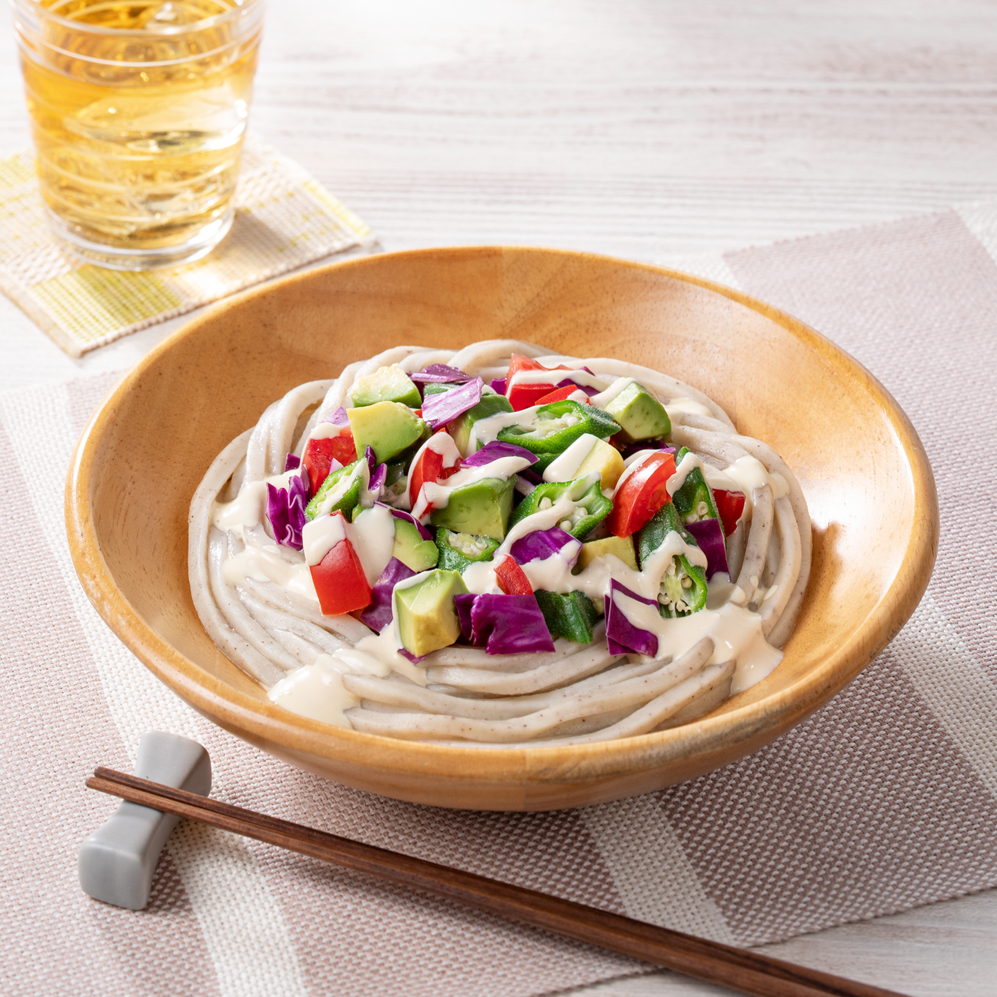 雑穀うどん キヌア・赤米・黒米入り（3食入り）