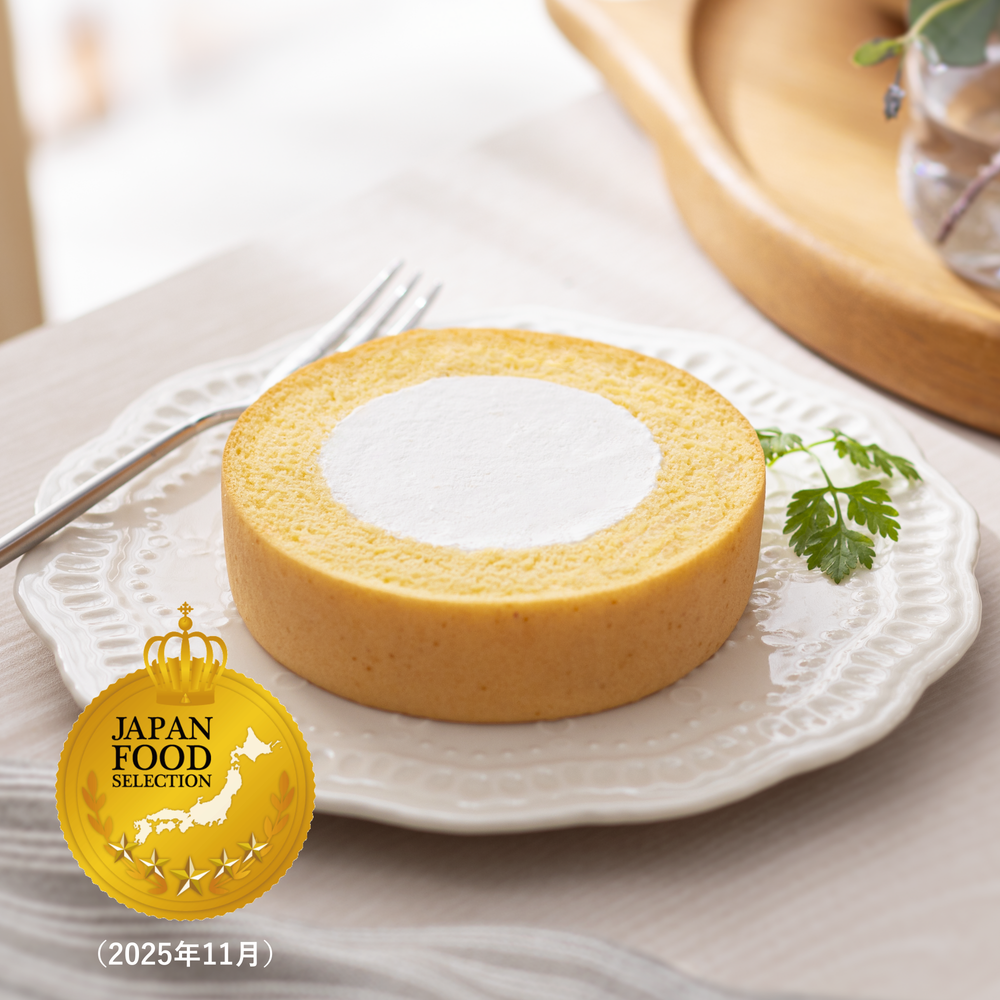 ふんわりロールケーキ豆乳クリーム仕立て　プレーン