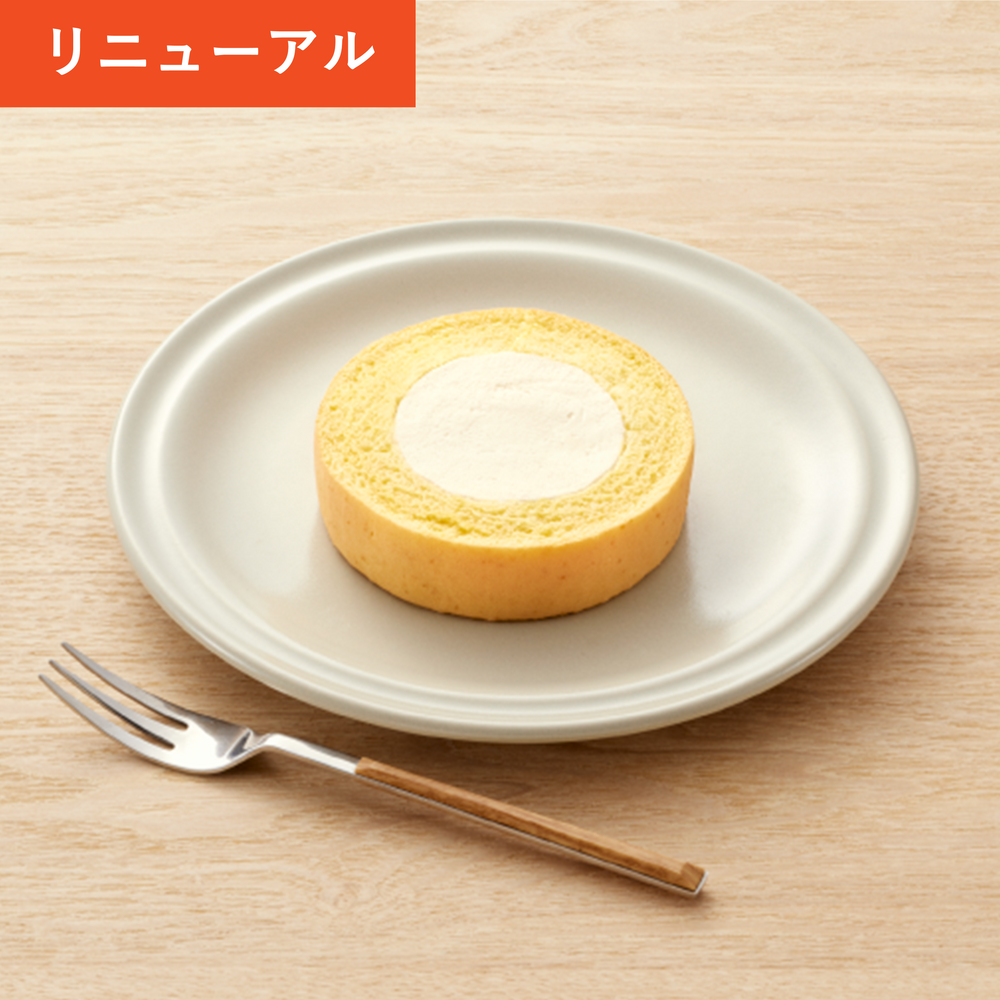 ふんわりロールケーキ豆乳クリーム仕立て　プレーン