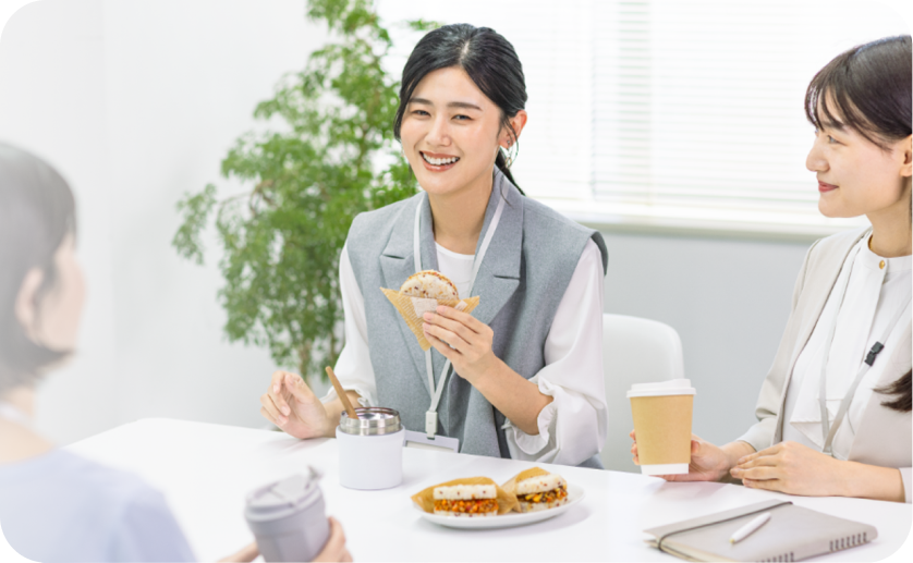 同僚とランチ、軽めだけど満足感重視